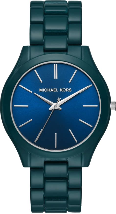 michael kors teal watch|michael kors mini wrist watch.